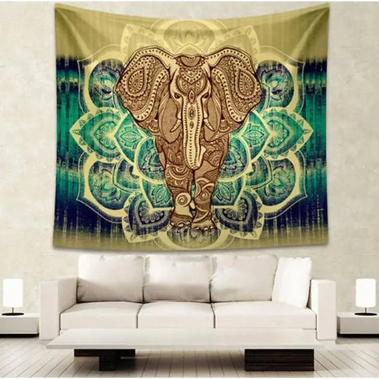 Elephant Mandala Tapestries