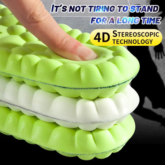 Super Soft High Elasticity Anti-Pain Arch Support Running Insoles