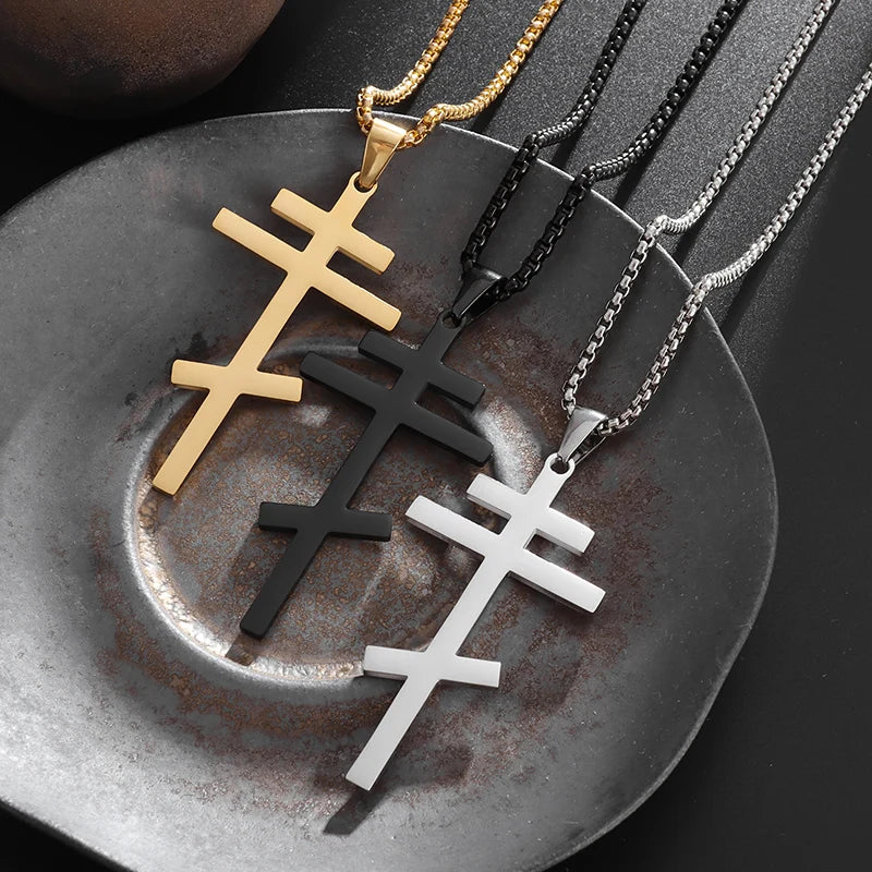 Cross Stainless Steel Pendant