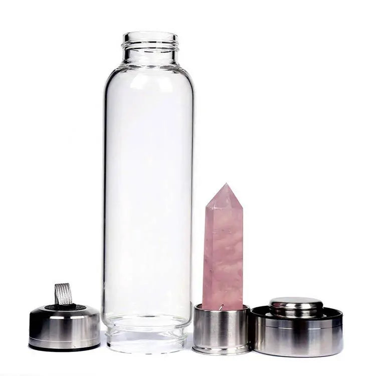 500ML Crystal Healing Bottle