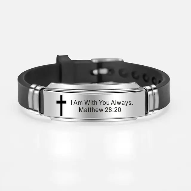 Scripture Quote Bracelet