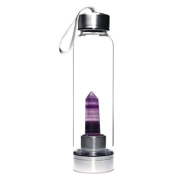 500ml Natural Crystal Water Bottle