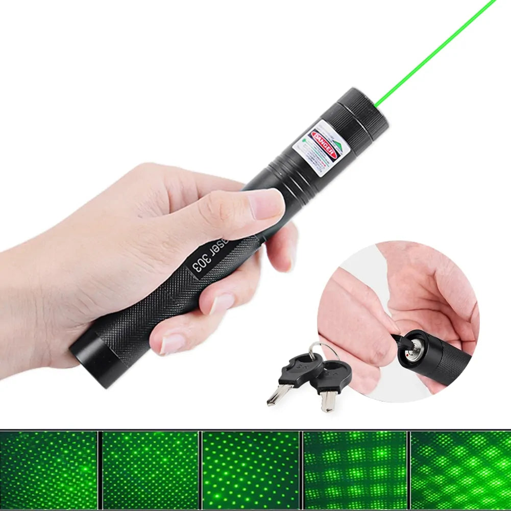 Military Green Laser Pointer Pen