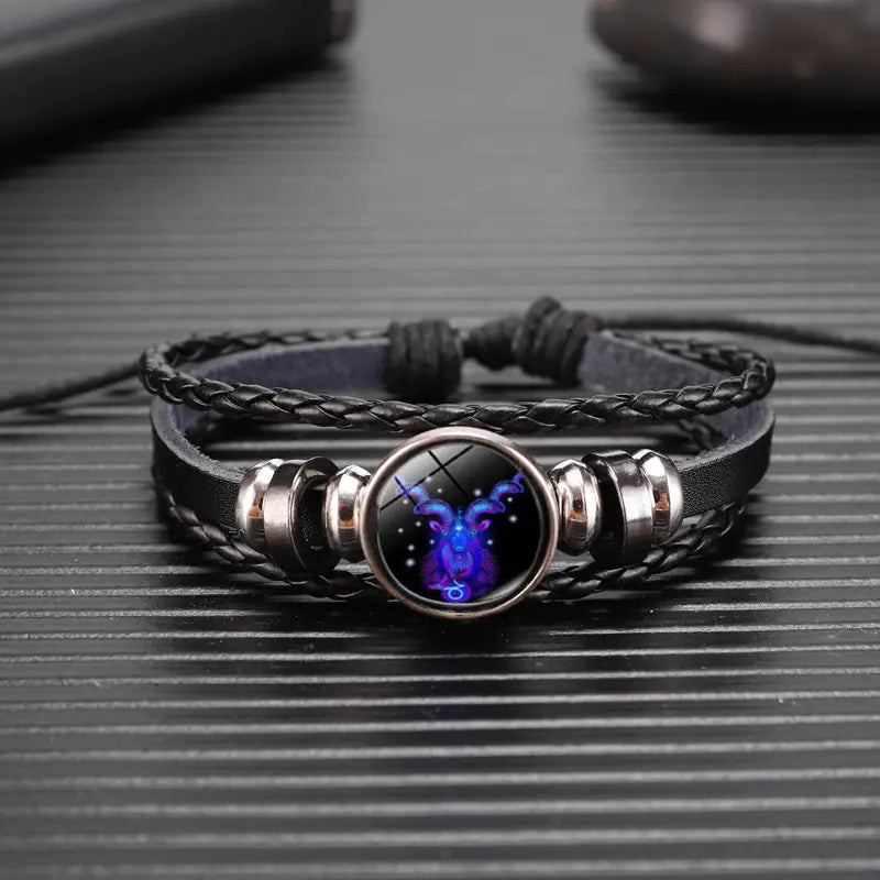 Zodiac Signs Constellation Luminous Bracelet