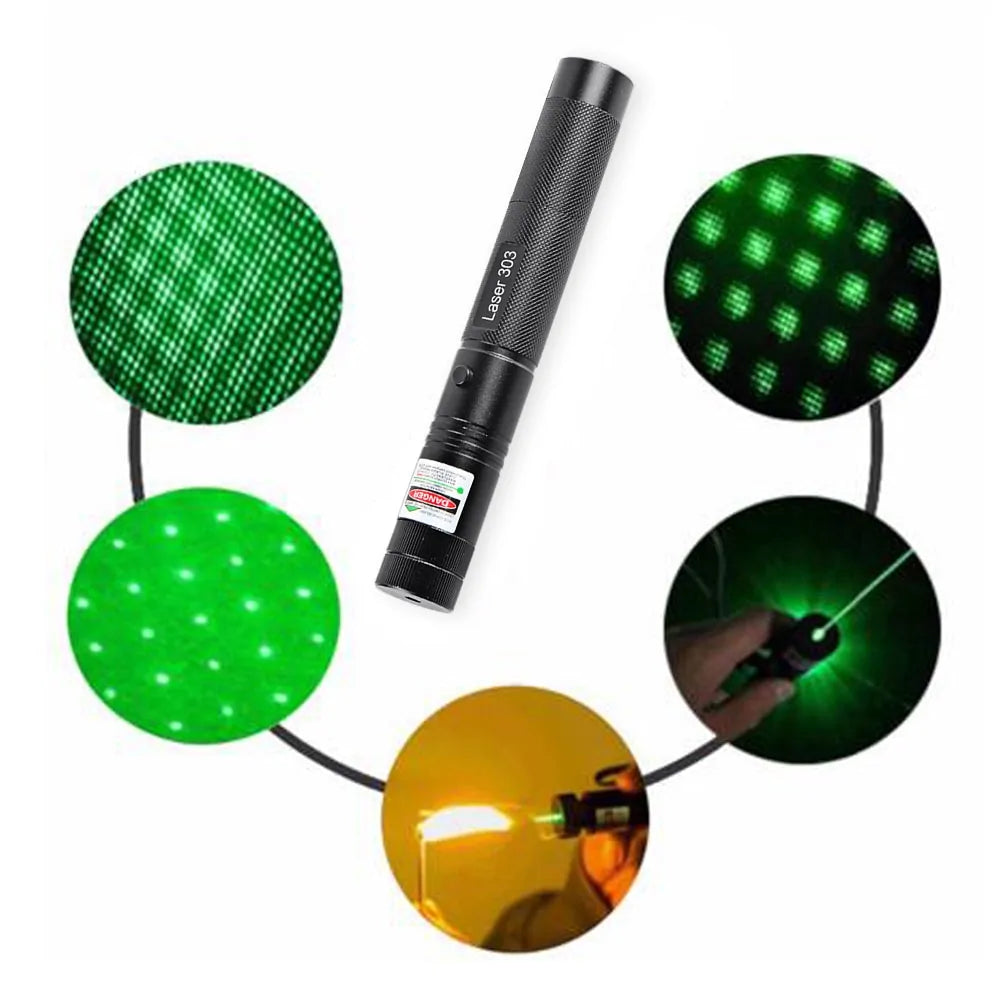 Military Green Laser Pointer Pen