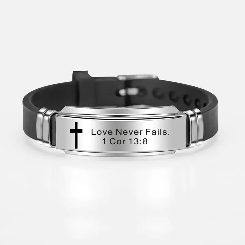 Scripture Quote Bracelet