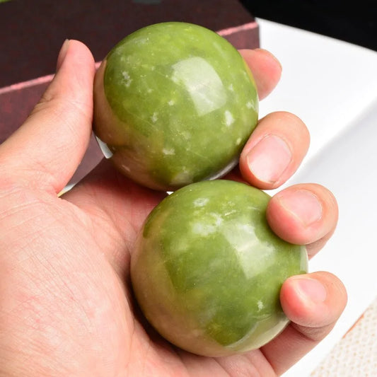 Natural Jade Stone Massage Ball