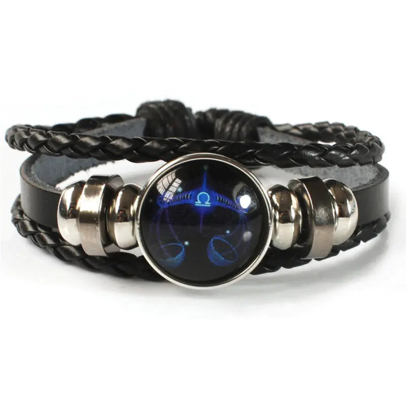 Zodiac Signs Constellation Luminous Bracelet