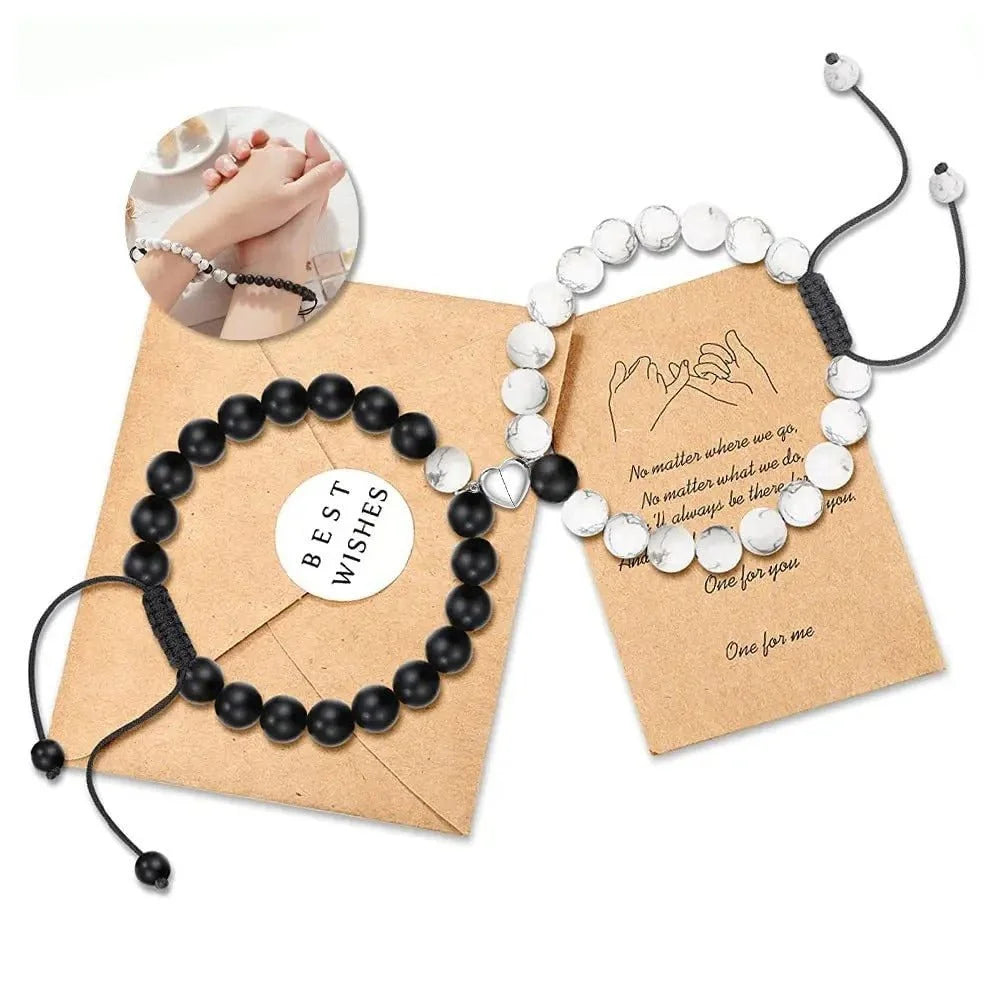 Magnetic Connecting Love Bracelets